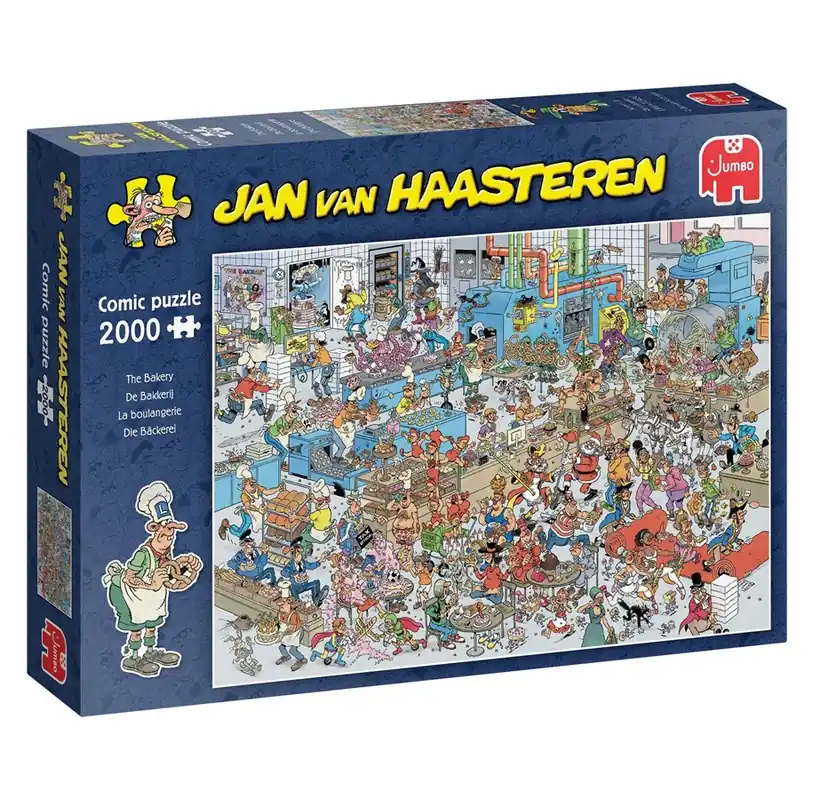 Jumbo Jan van Haasteren Jigsaw Puzzle The Bakery - 2000 pcs. 2D Pussel | Kampanj