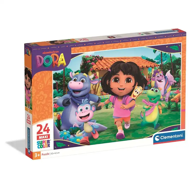 Clementoni Puzzle Maxi Dora The Explorer 2025 24 pieces 2D Pussel - Tidsbegränsat erbjudande