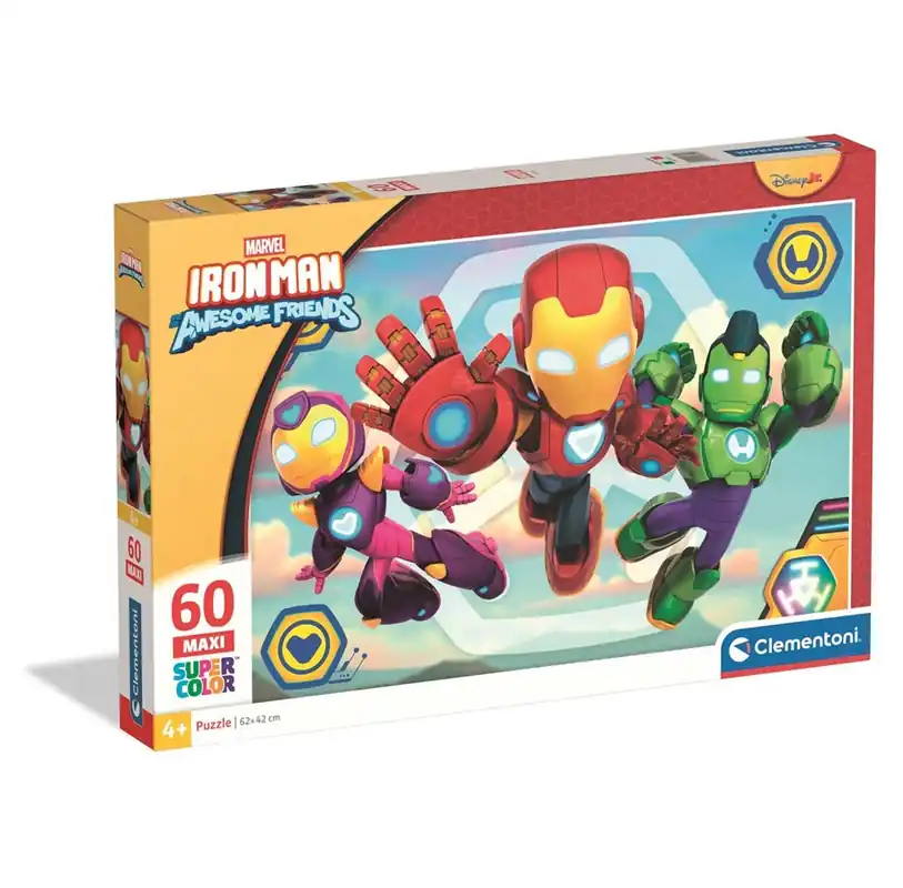 Clementoni Puzzle Maxi Ironman Ahaf 60 pieces 2D Pussel - Säker betalning