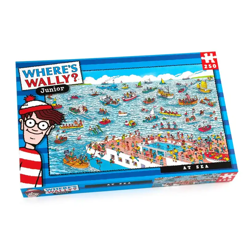 Find Holger/Where‘s Wally At Sea 250 pcs. - Kanonerbjudande