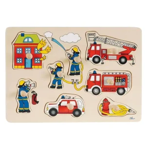 Goki Bubble Puzzle Fire Department Trä - Rea