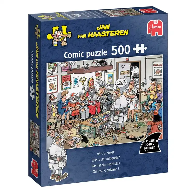 Jan van Haasteren Who‘s next? (500) | Klar att skickas
