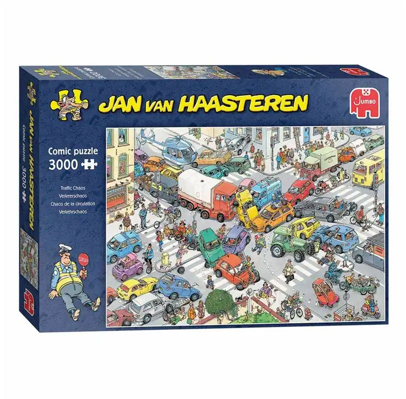 Precis inkommet - Jan van Haasteren Traffic Chaos(3000)
