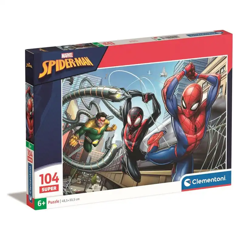 Clementoni Puzzle Spider-Man 104 pieces 2D Pussel | Enkel retur