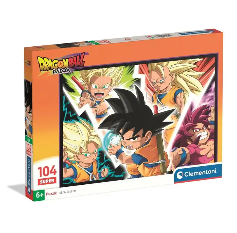 Clementoni Puzzle Super Dragon Ball Daima -2- 104 pieces 2D Pussel - Kampanjpris