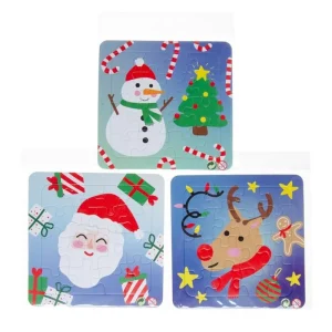 Dagens deal - Duckiez Mini Puzzle Christmas 16 pcs. 2D Pussel