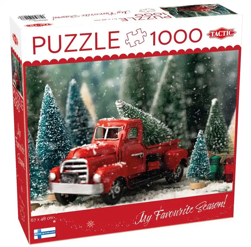 Tactic Christmas Tree Miniature 1000 pcs puzzle - Missa inte