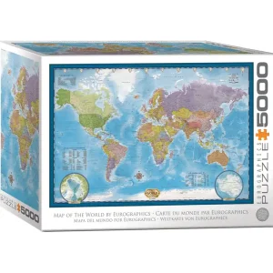 Eurographic World Map(5000) - Rabatt
