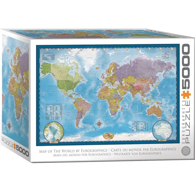 Eurographic World Map(5000) - Rabatt
