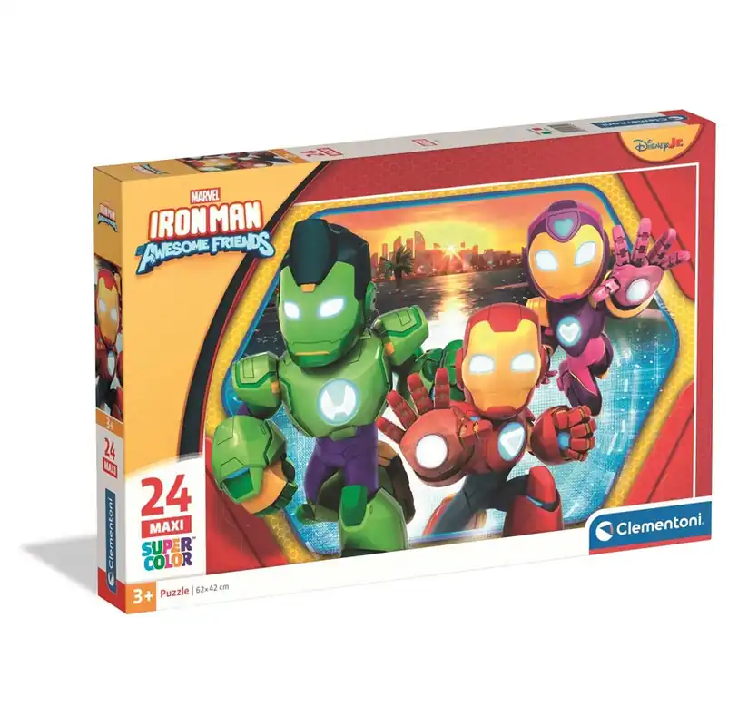 Clementoni Puzzle Maxi Ironman Ahaf 2025 24 pieces 2D Pussel - Kampanjpris