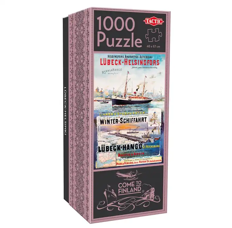 Tactic Come to Finland Lübeck-Helsinki 1000 pcs puzzle - Köp online