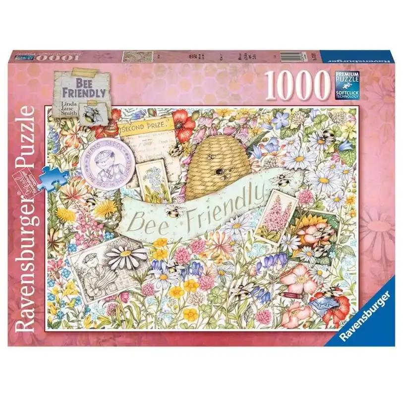 Ravensburger Bee Friendly 1000p | Bästa pris