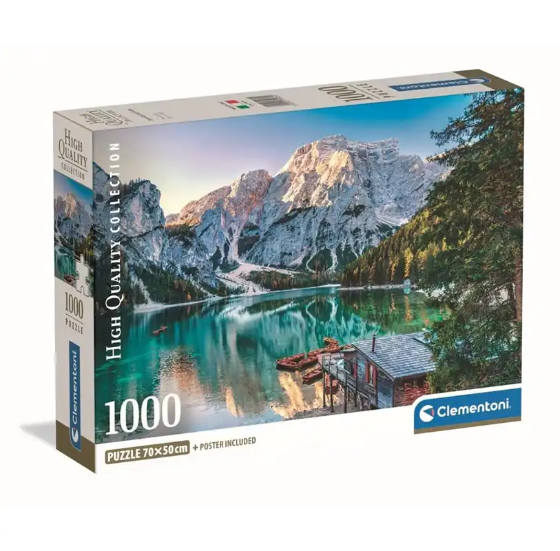 Clementoni Emerald Lake Braies (1000) - Superpris