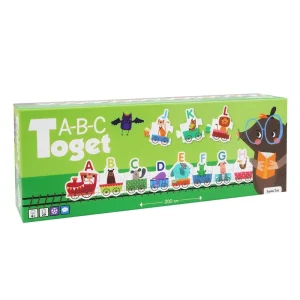 Nyhet hos oss - Barbo Classic Puzzle Train - Animal ABC (DK)