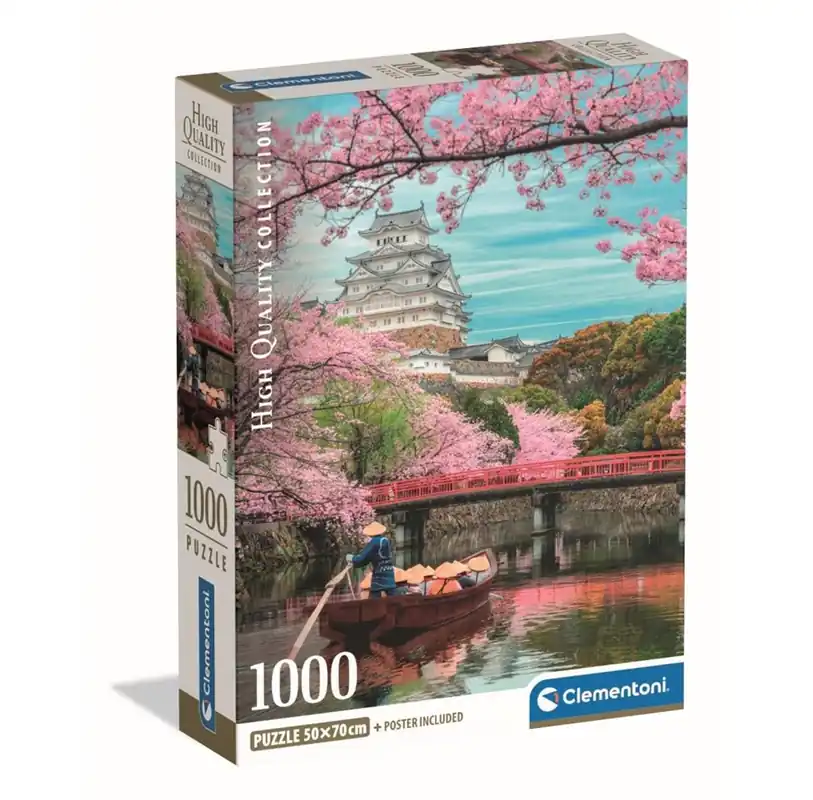 Så länge lagret räcker - Clementoni Himeji Castle In Spring (1000)