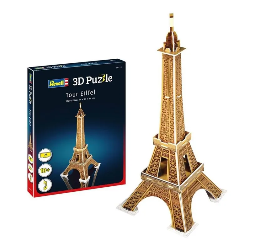 Nytt i webbutiken | Revell 3D Puzzle Building Kit - Eiffel Tower 3D pusselspel