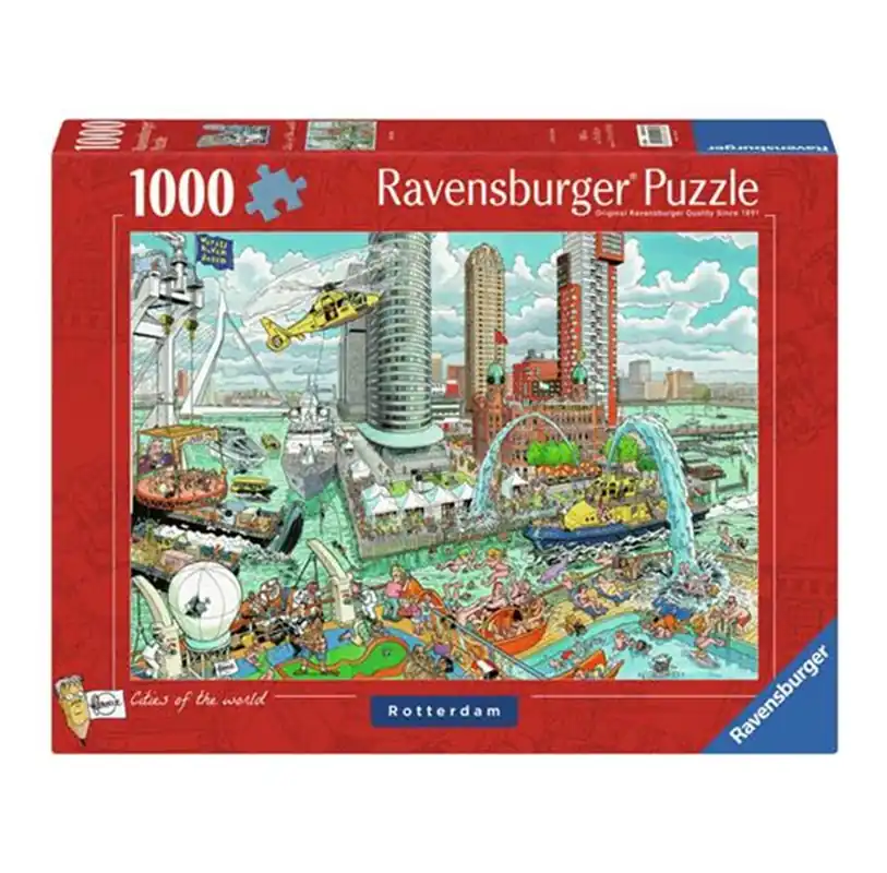 Kundfavorit | Ravensburger Jigsaw puzzle Fleroux Rotterdam 1000 pcs.