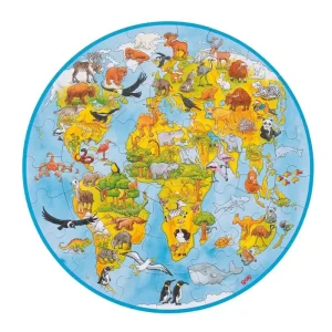Goki World Puzzle XXL | Fyndpris