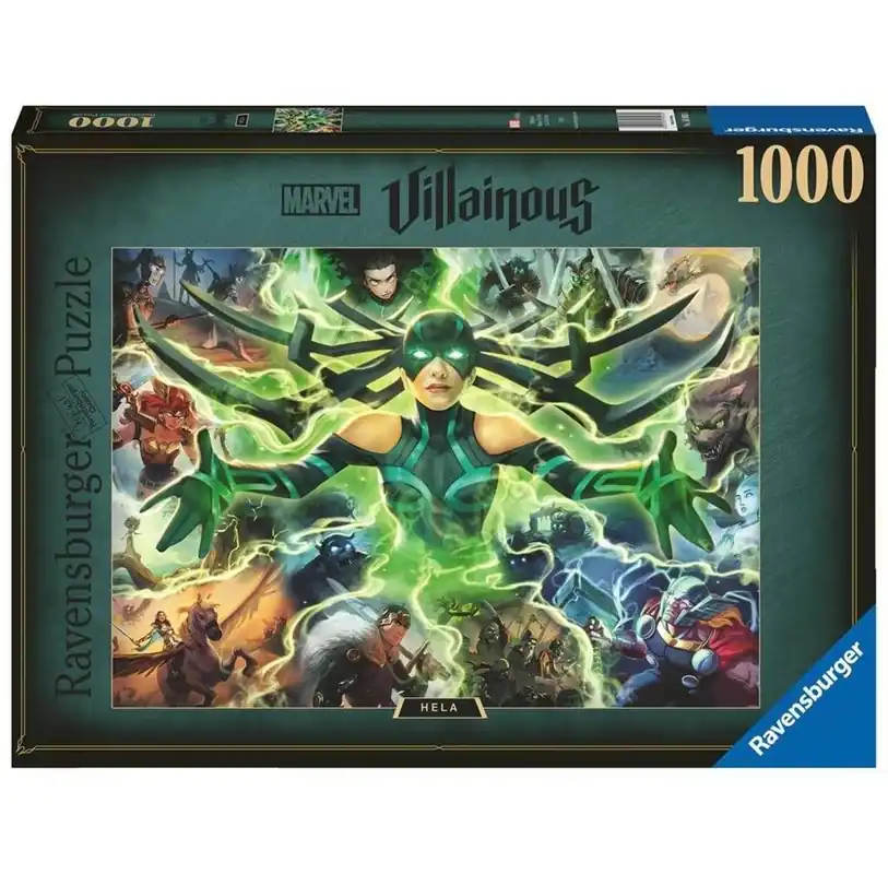 Ravensburger Marvel Villainous Hela 1000p | Kanonerbjudande