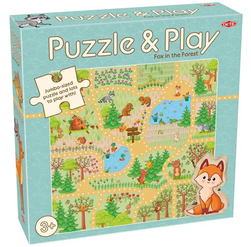 Nytt i webbutiken | Tactic My First Puzzle & Play Fox in the Forest