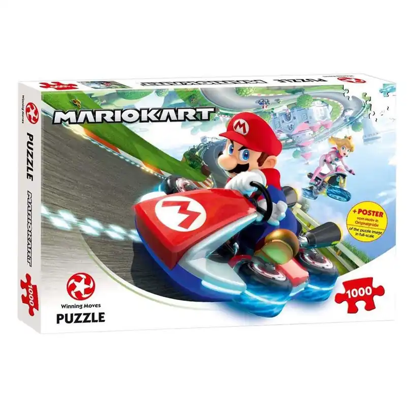Identity Games Mario Kart Funracer Jigsaw Puzzle 1000 Pieces 2D Pussel - Handla online