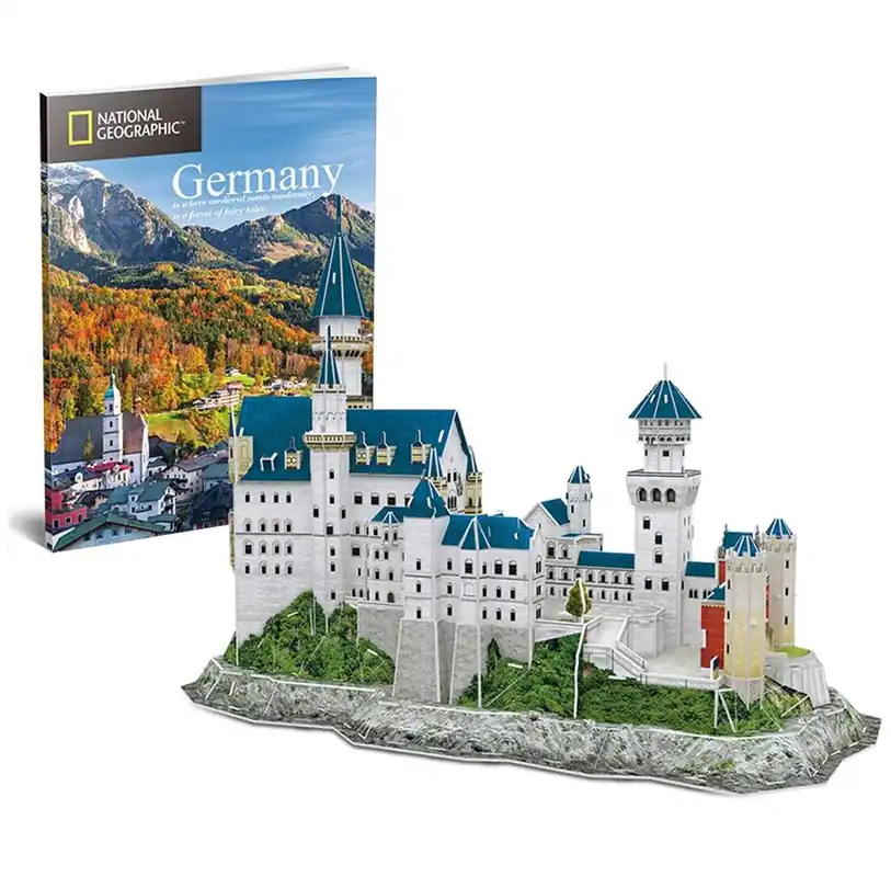 Rabatt | Cubic Fun Neuschwanstein Castle 3D 121 pcs 3D pusselspel