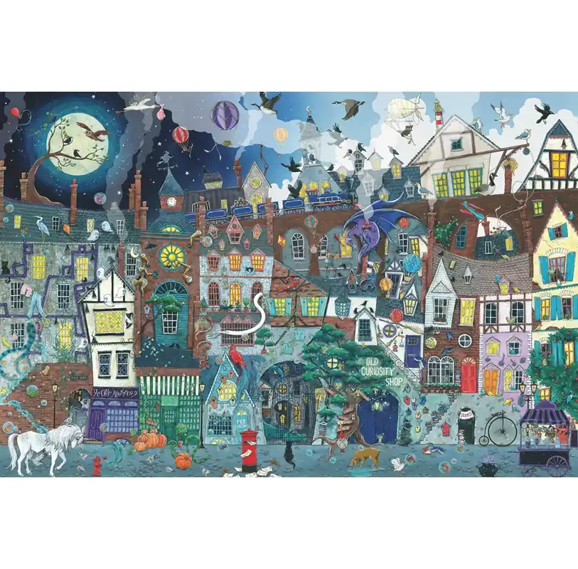 Ravensburger AT Fantasy, Victorian Street 5000p - Ny lansering