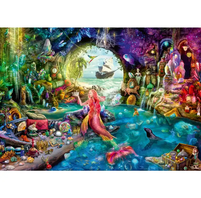 Tryggt köp - Ravensburger Mermaid‘s Treasure (1000)