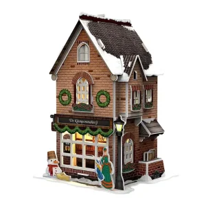 Cubic Fun 3D Puzzle Clog Factory with LED Lighting 3D pusselspel | Handla online