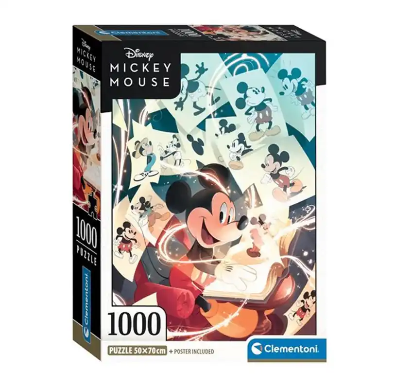Clementoni Jigsaw Puzzle Mickey Mouse 1000pcs. 2D Pussel | Sista chansen