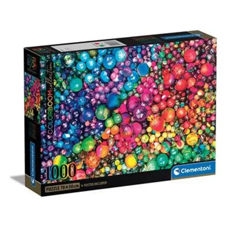 Enkel beställning - Clementoni Colourbloom Marbles (1000)