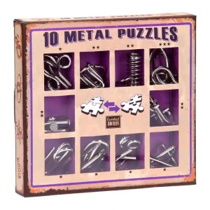Spara nu | Eureka Brain puzzle set Purple 10pcs. 3D pusselspel