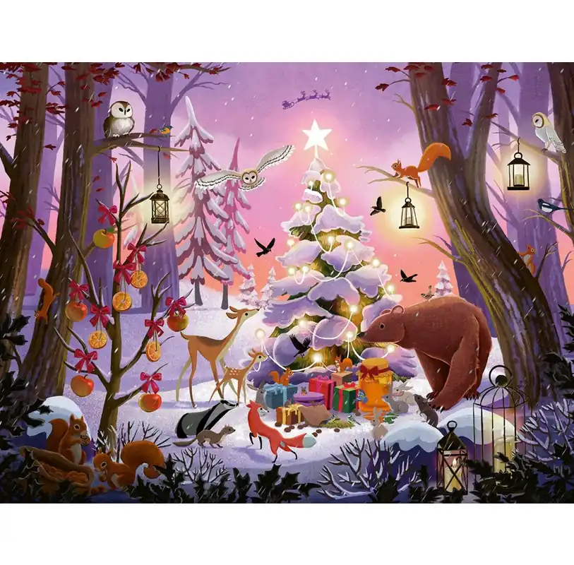 Ravensburger Christmas in the Woods - Kundfavorit