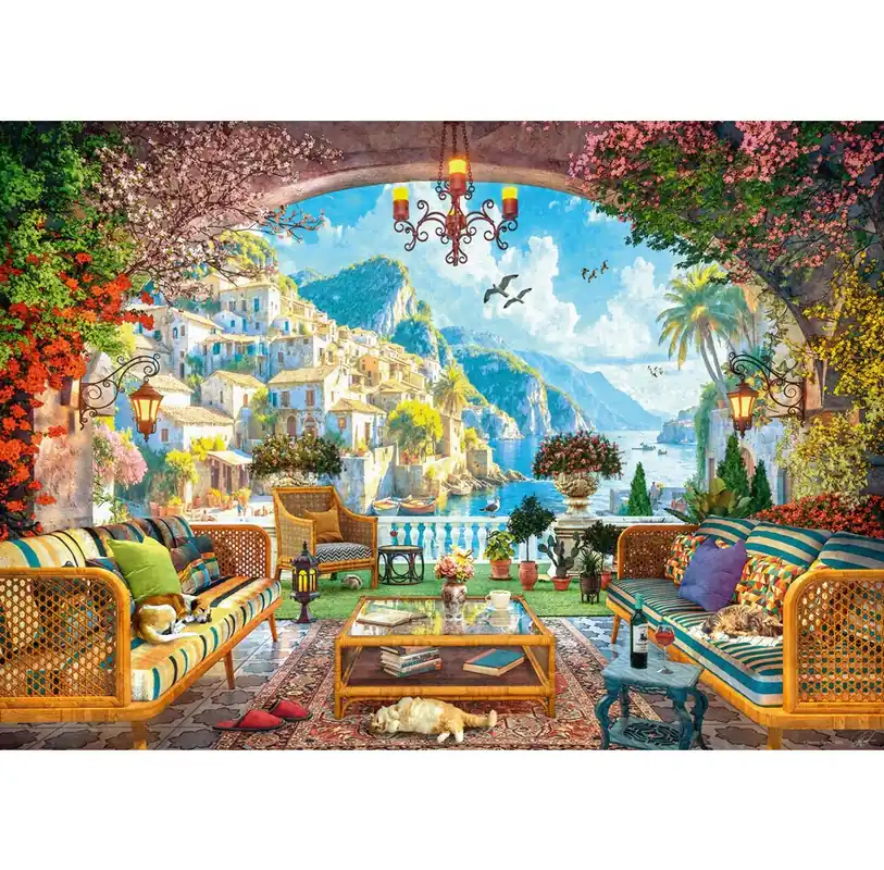 Ravensburger Mediterranean Terrace View (1000) | Bara denna vecka