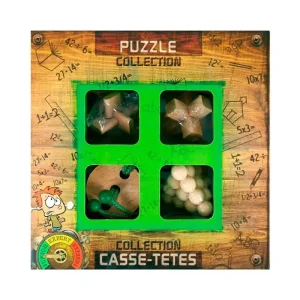 Eureka Wooden Brain Puzzles Junior 4 pcs. | Mycket populär