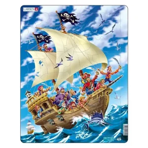 Selecta Play Larsen Jigsaw Puzzle The Pirate Ship 30 pcs. 2D Pussel | Nytt lägre pris