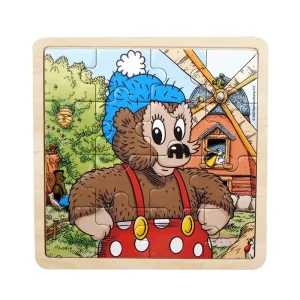 Precis lanserat | Rasmus Klump - Framed Wooden Puzzle