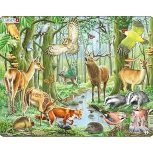 Försäljningssuccé - Larsen Puzzles European Forest