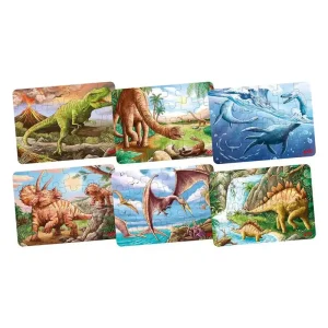 Mycket uppskattad - Goki Wooden Jigsaw Puzzle Dinosaur 24 pcs. Trä