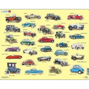 Larsen Puzzles Auto Puzzle | Efterfrågad