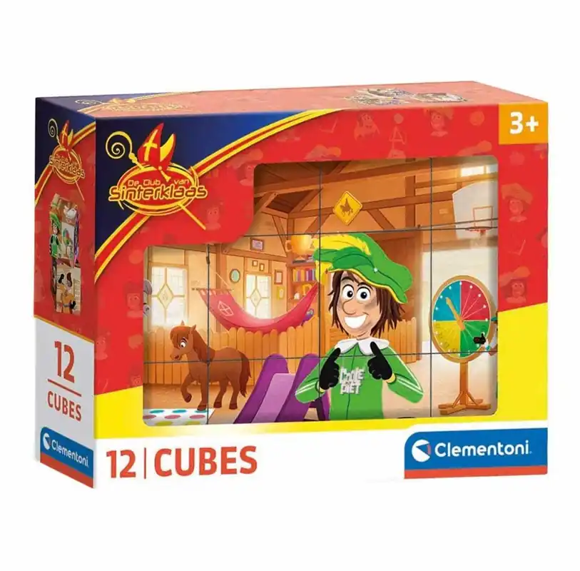Nyinkommet | Clementoni Block Puzzle Sinterklaas - 12 pcs. Block