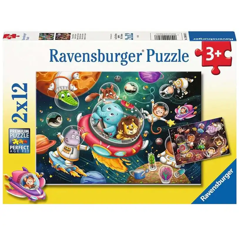 Slutrea - Ravensburger Animals In Space 2x12p