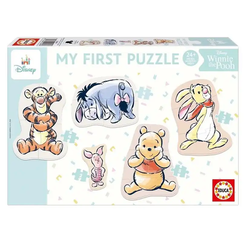 Bra pris just nu - Educa My First 4 Puzzles Pooh