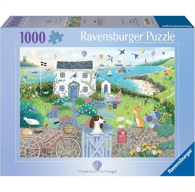 Spara nu | Ravensburger Coastal Cottage 1000p
