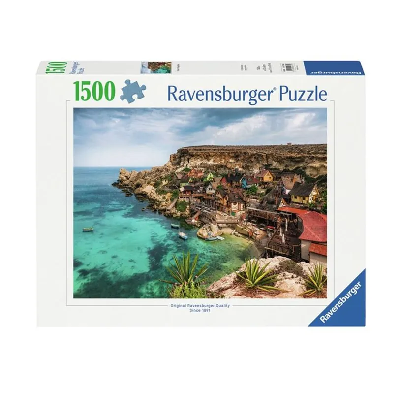 Ta chansen - Ravensburger Popey Village Malta 1500p