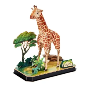 Superpris - Cubic Fun 3D Puzzle Giraffe 3D pusselspel