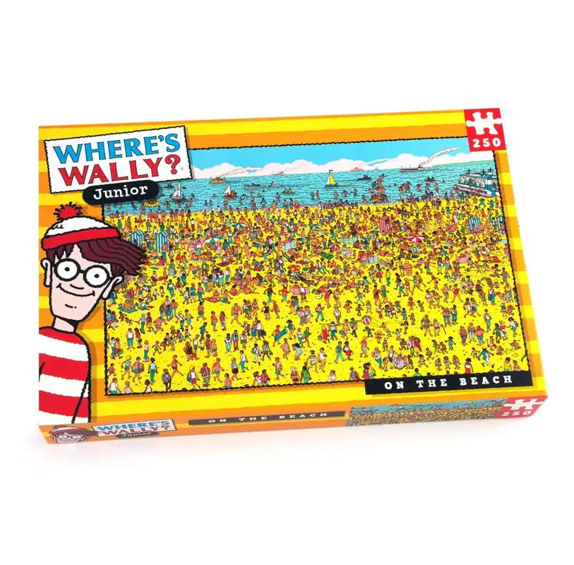 Find Holger/Where‘s Wally Beach 250 pcs. - Nytt lägre pris