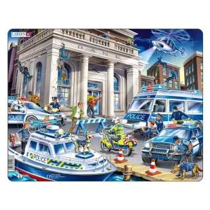 Selecta Play Larsen Jigsaw Puzzle The Police 43st. 2D Pussel - Snabb leverans