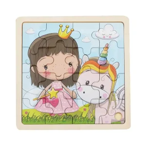 Slutrea - Lillie & Ellie - Framed Wooden Puzzle