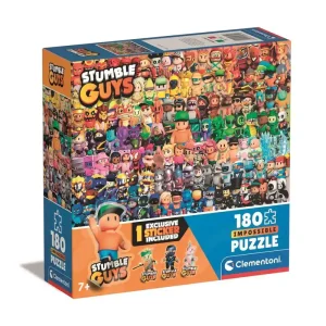 Specialerbjudande | Clementoni Puzzle Impossible Square Box - Stumble Guys 180 pieces 2D Pussel